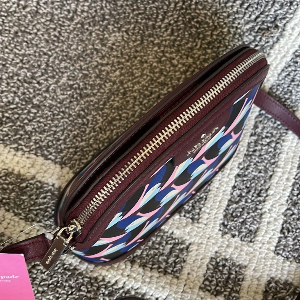 Kate Spade Sylvia Geo Birds Dome Crossbody Multi